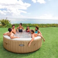 Spa gonflable INTEX Sahara 8 places avec couverture thermique – Offre destockage – Image 4