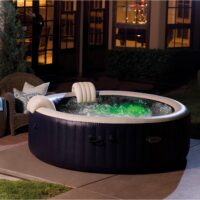 Spa gonflable INTEX Blue Navy 4 places avec couverture thermique – Offre limitée – Image 4