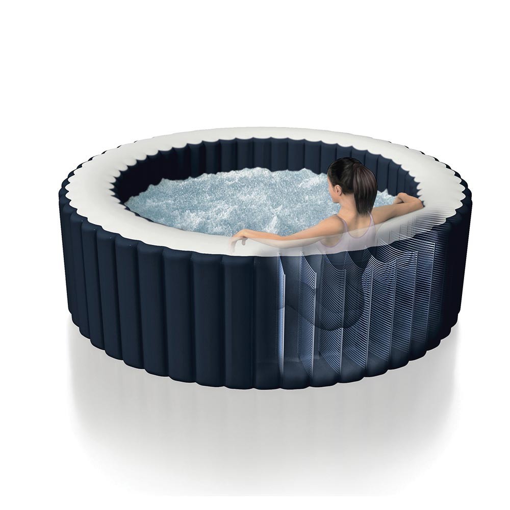 28430ex-spa-gonflable-blue-navy-4-places-5.jpg Spa gonflable INTEX Blue Navy 4 places avec couverture thermique – Offre limitée – Image 5
