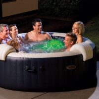 Spa gonflable INTEX Blue Navy 6 places avec couverture thermique – Offre exceptionnelle – Image 3