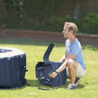 Spa gonflable INTEX Blue Navy 6 places avec couverture thermique – Offre exceptionnelle – Image 8