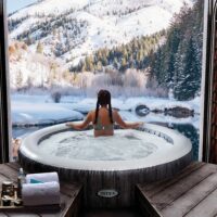 Spa gonflable INTEX Baltik 4 places avec couverture thermique – Promotion destockage – Image 3