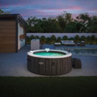 Spa gonflable INTEX Baltik 4 places avec couverture thermique – Promotion destockage – Image 4