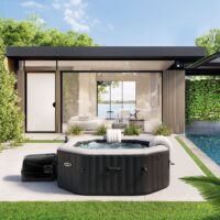 Spa gonflable INTEX Carbone 4 places avec couverture thermique – Offre destockage – Image 6