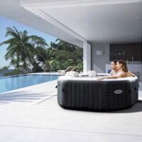 Spa gonflable INTEX Carbone 4 places avec couverture thermique – Offre destockage – Image 8