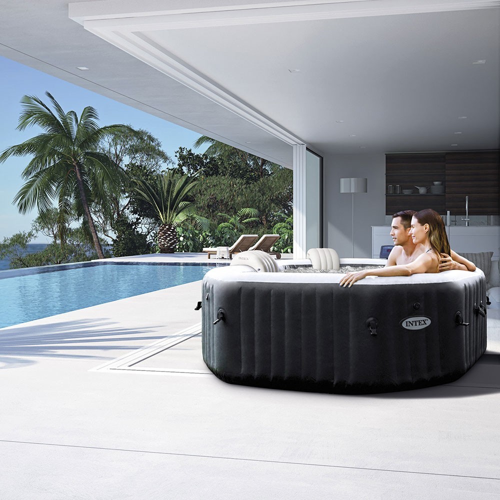 28458ex-spa-gonflable-carbone-4-places-8.jpg Spa gonflable INTEX Carbone 4 places avec couverture thermique – Offre destockage – Image 8