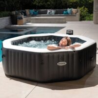 Spa gonflable INTEX Carbone 6 places avec couverture thermique – Offre spéciale – Image 4