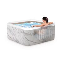 Spa gonflable INTEX Calacatta 4 places avec couverture thermique incluse – Image 8