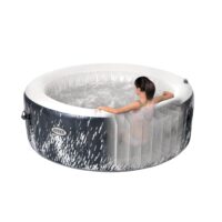 Spa gonflable INTEX Galaxie 4 places avec couverture thermique incluse – Image 7