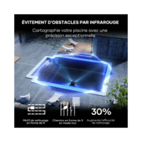 Nettoyeur de piscine sans fil Aiper Scuba S1 Pro – Autonomie renforcée – Image 6