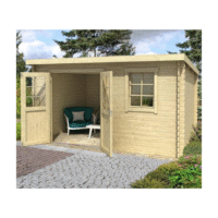 Cabane de jardin SANTA FE 10 m² – Bois 28 mm solide et durable – Image 3