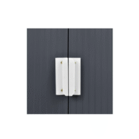 Abri de jardin en acier galvanisé gris 12,5 m² – Résistance longue durée – Image 4