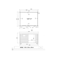 Abri de jardin bois moderne 13 m² – Qualité premium à prix direct fabricant – Image 5