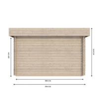 Abri de jardin bois ROVETO 4,7 m² – Compact et premium à petit prix – Image 6